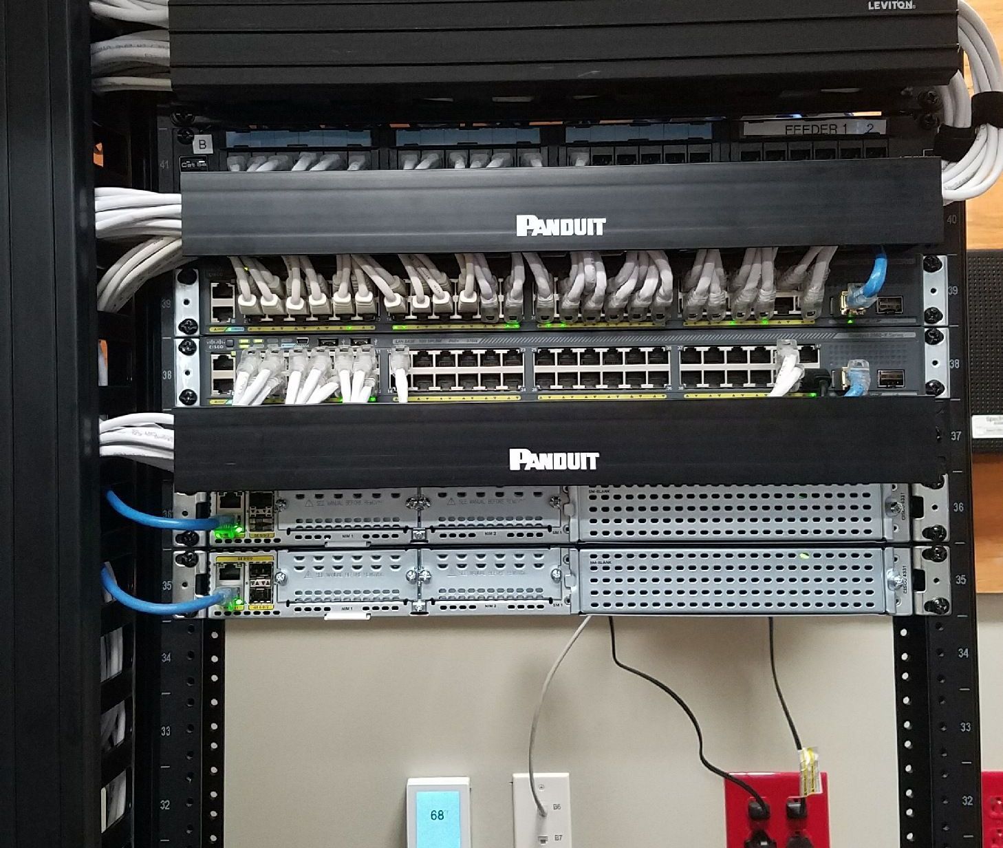 structured cabling patch panel ethernet